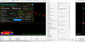 Robot TONY SUPPORT EA MT5 | Robot Auto và sữ dụng lệnh tay